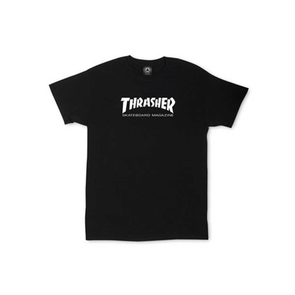 THRASHER MAGAZINE SKATE MAG S/S KID BLK 6/12M