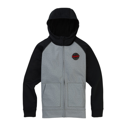 BURTON CROWN BND ZH KID GRAY HEATHER XS