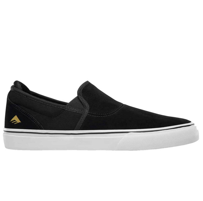EMERICA WINO G6 SLIP-ON BLK/WHT/GOLD 10,5