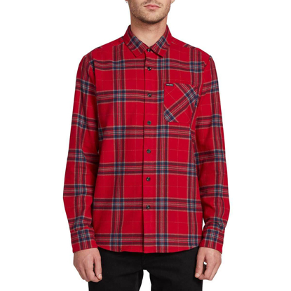 VOLCOM CADEN PLAID L/S ENR L