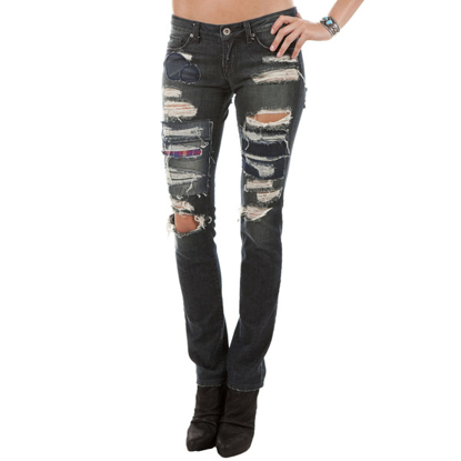 VOLCOM COLETTE SKINNY INDIGO 26