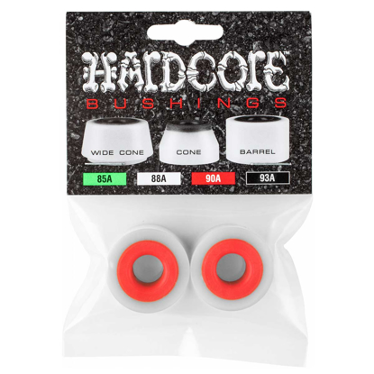 BONES HARDCORE BARREL 88A WHT/RED MEDIUM/SOFT