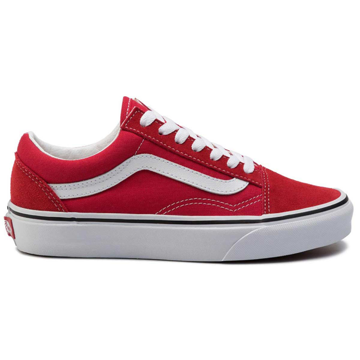 VANS OLD SKOOL W RACING RED/TRUE WHT 6,5