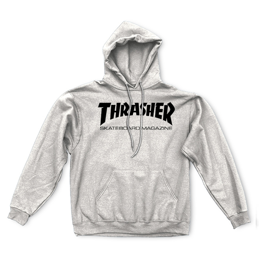 Thrasher skate mag white pullover hoodie shop