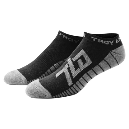 TROY LEE DESIGNS FACTORY ANKLE 3PK SOCK BLK 8 - 10