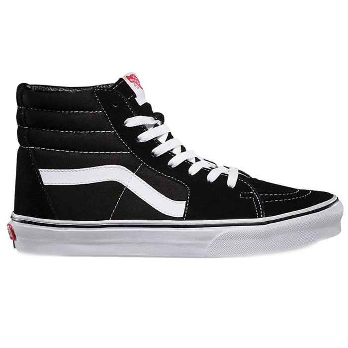 VANS SK8-HI W BLK/BLK/WHT 8,5