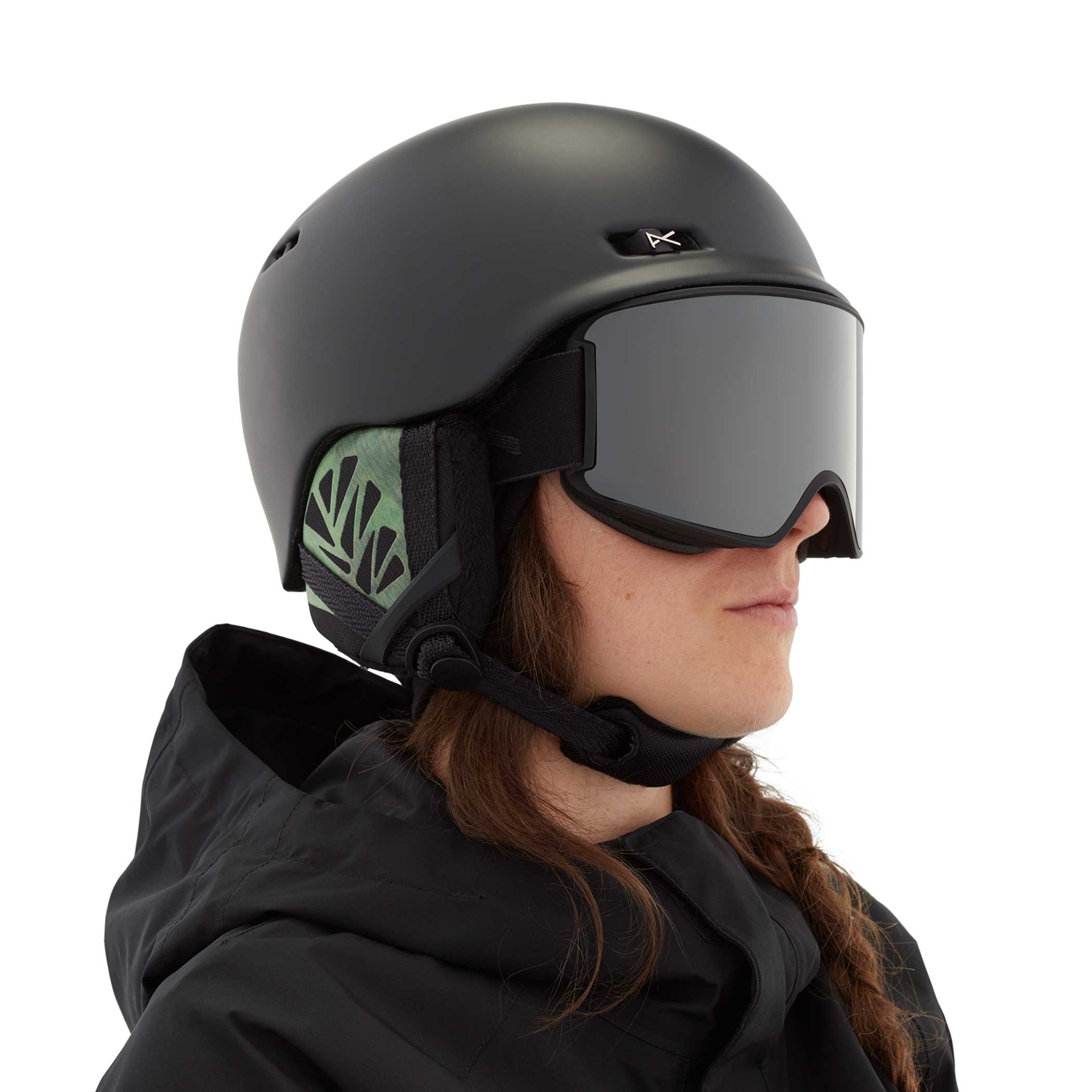 anon women's rodan long hair fleece ski & snowboard helmet – Anonoptics even with gloves Anon Rodan MIPS Helmet |