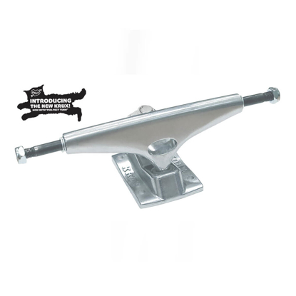 KRUX K5 POLISHED SILVER STANDARD TRUCKS 8.25 BB 8.25