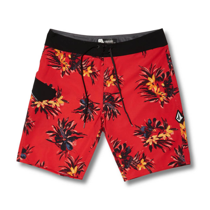 VOLCOM MOD LIDO PRNT 20 CARMINE RED 36