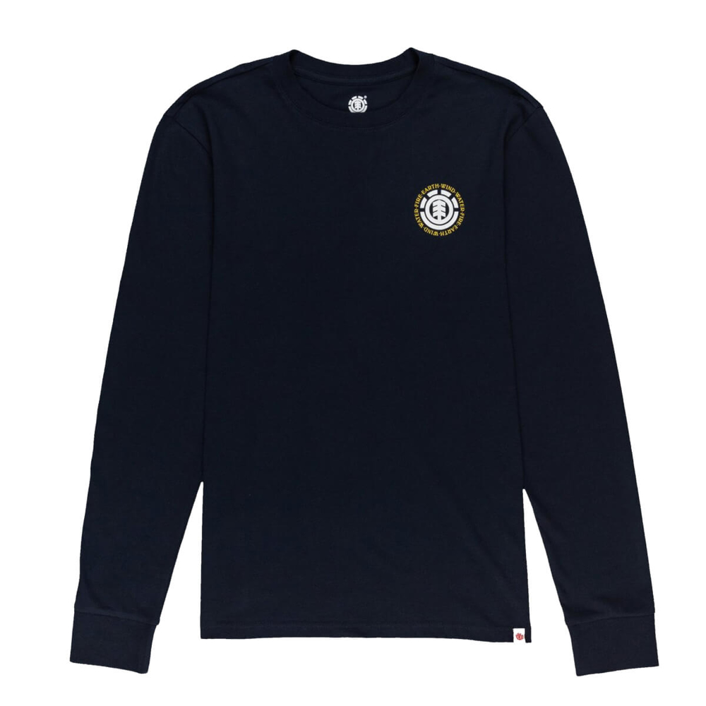 WIND AND SEA L/S T-Shirt Navy-White﻿-