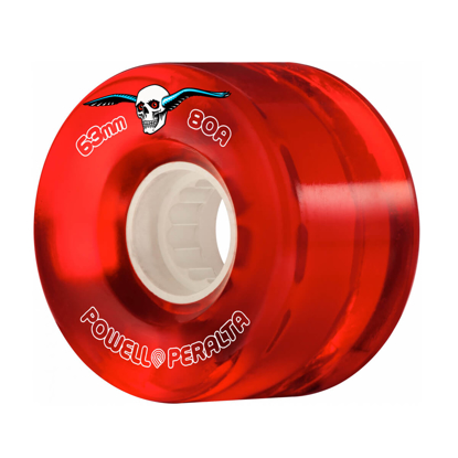 POWELL H8 CLEAR CRUISER 63 80A RED 63MM