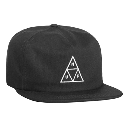 HUF ESS. UNSTRUCTURED TT SNAPBACK BLACK OS