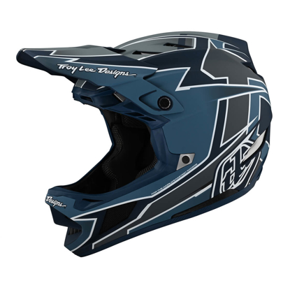 TROY LEE DESIGNS D4 COMPOSITE HELMET GRAPH MARINE M