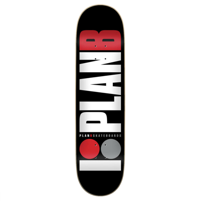 PLAN B TEAM RED 7.75" DECK ASSORTED 7.75"