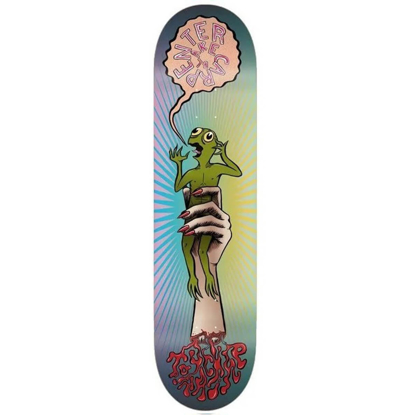 TOY MACHINE CARPENTER TURTLE IN HAND 8.0 8.0