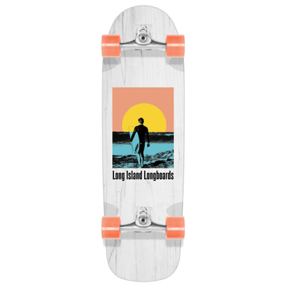 LONG ISLAND SUMMER 33"X9.6"X20" SURFSKATE COMPLETE ASSORTED 33"