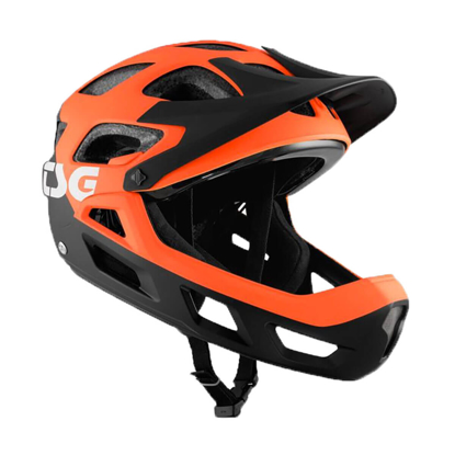 TSG SEEK YOUTH FR GRAPHIC DESIGN FLOW BLACK-ORANGE XXS/XS