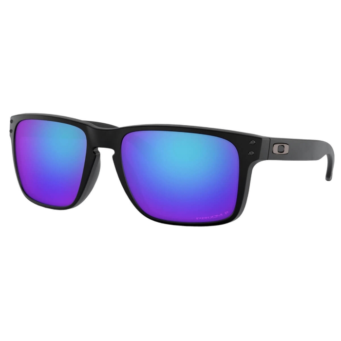 OAKLEY HOLBROOK MATTE BLACK/PRIZM SAPPHIRE POLARIZED