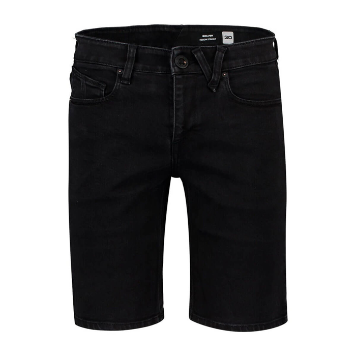 VOLCOM SOLVER DENIM SHORT BLACK OUT 32