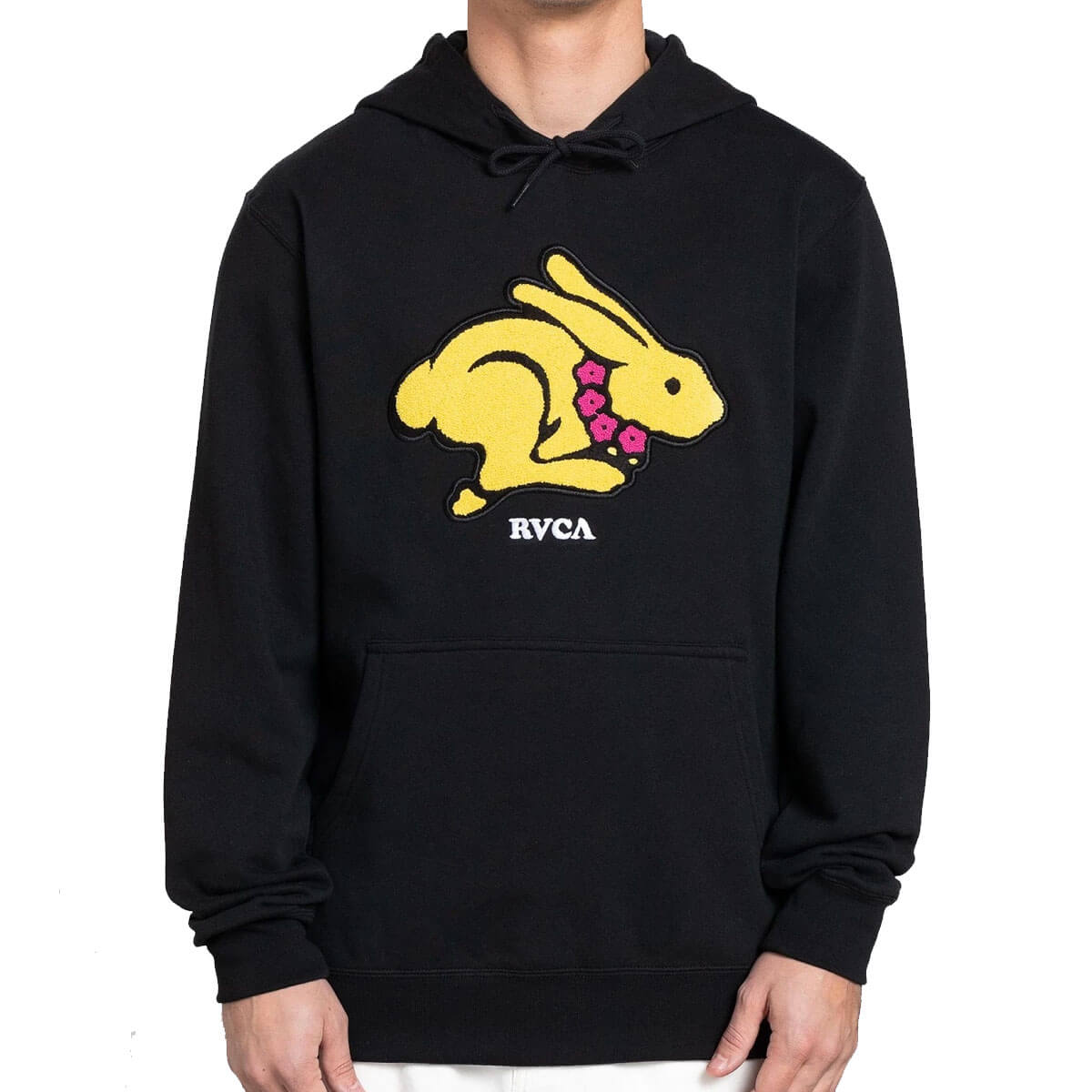 【関税込み】RVCA メンズ EVAN MOCK RUNNING RABBIT HOOD RVCA EVAN MOCK RABBIT HOODIE | Obsession Shop