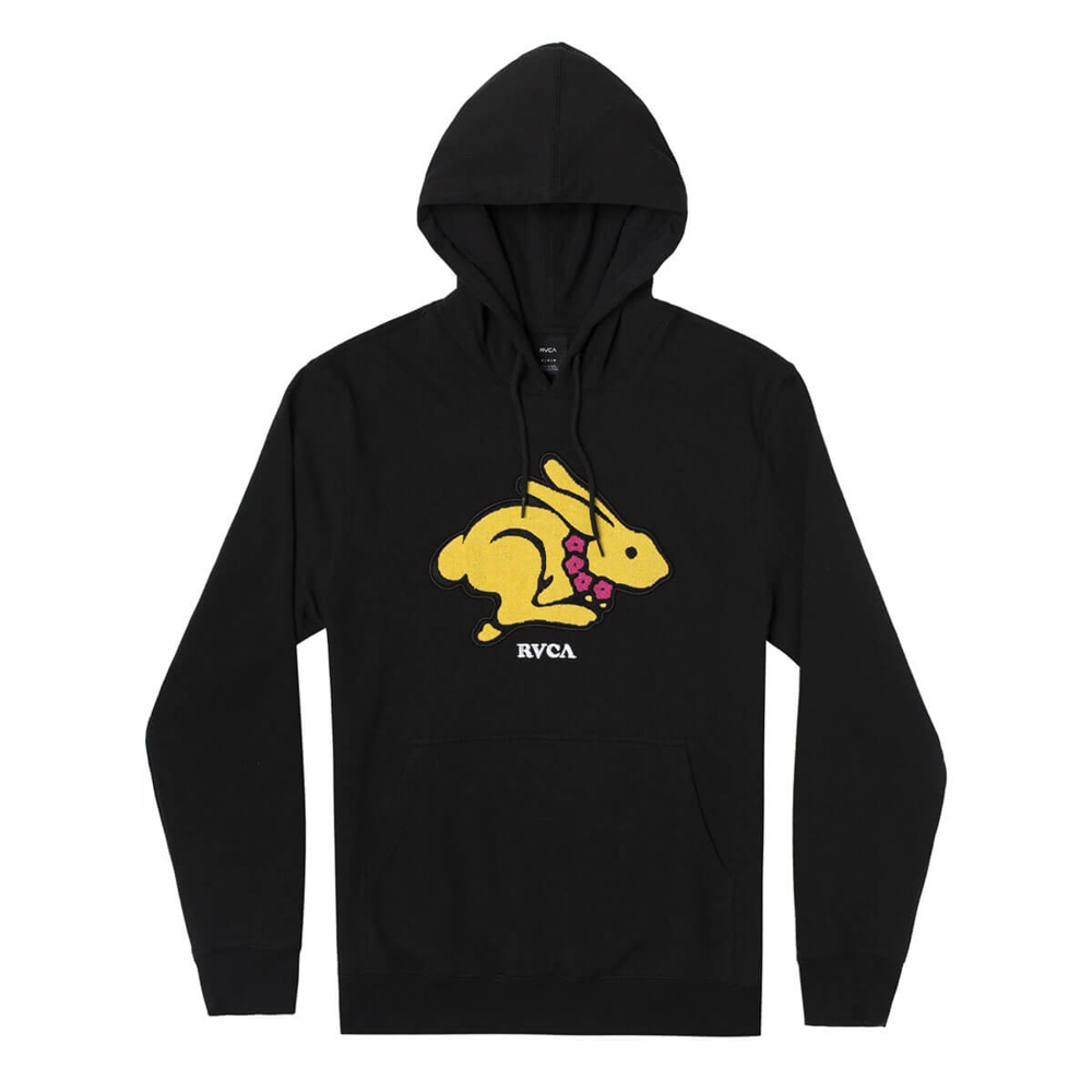 【関税込み】RVCA メンズ EVAN MOCK RUNNING RABBIT HOOD RVCA EVAN MOCK RABBIT HOODIE | Obsession Shop