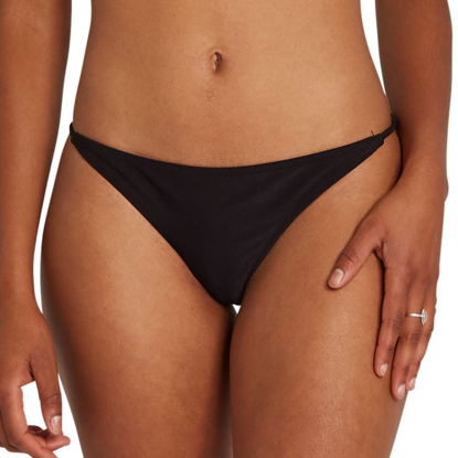 VOLCOM SIMPLY MESH SKIMPY BOTTOM W BLACK XS