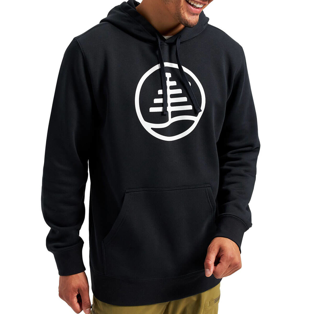 BURTON FAMILY TREE HOODIE TRUE BLACK S