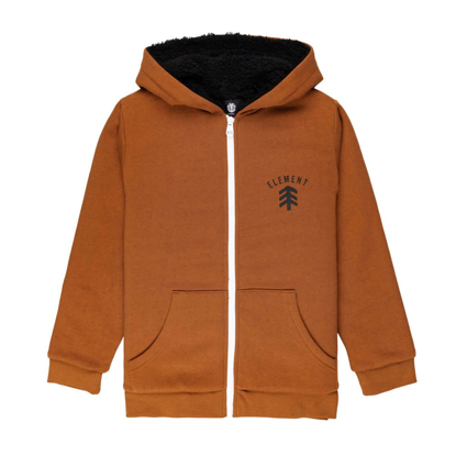 ELEMENT HELDER ZIP HOODIE KID GLAZED GINGER 8