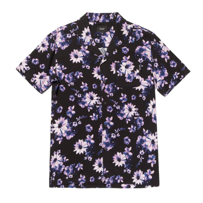 HUF DAZY S/S RESORT SHIRT BLACK XL