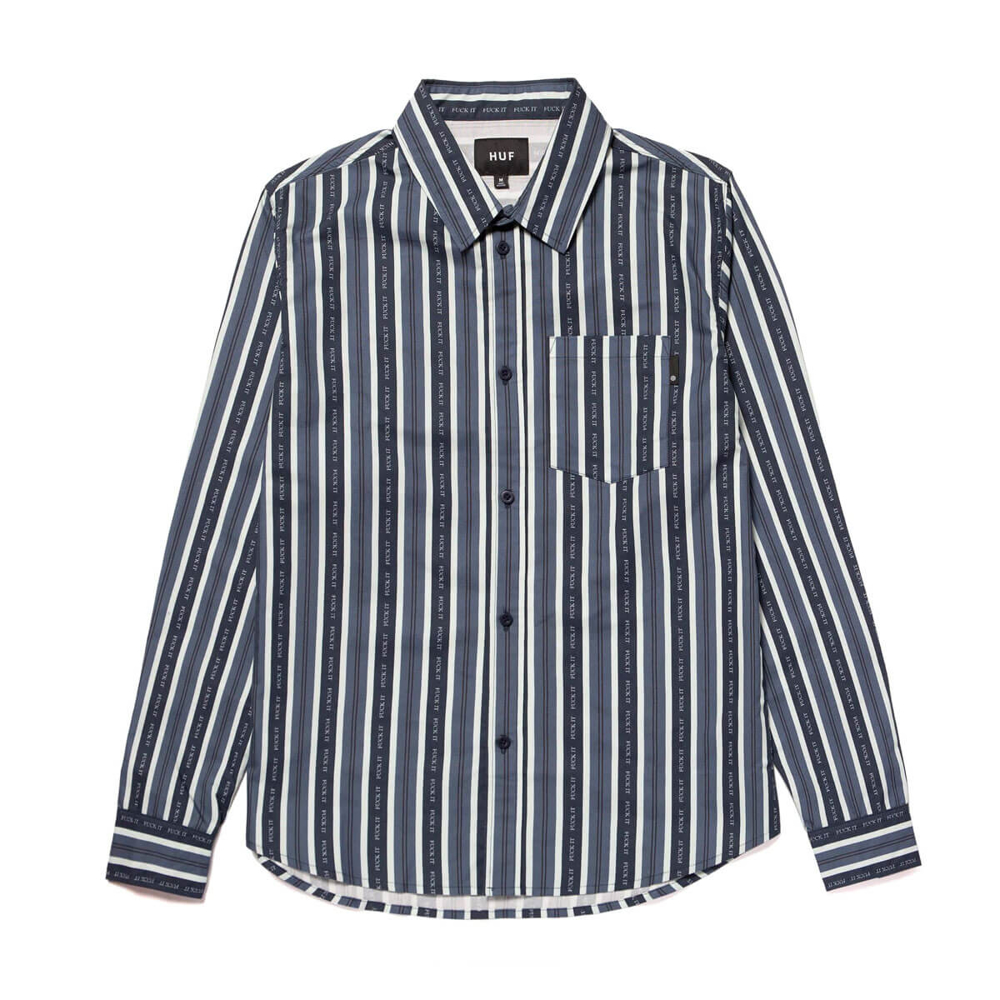 Huf shirt striped clearance