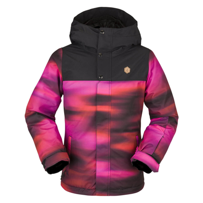 VOLCOM SASS'N'FRASS INS JACKET KID BRIGHT PINK L