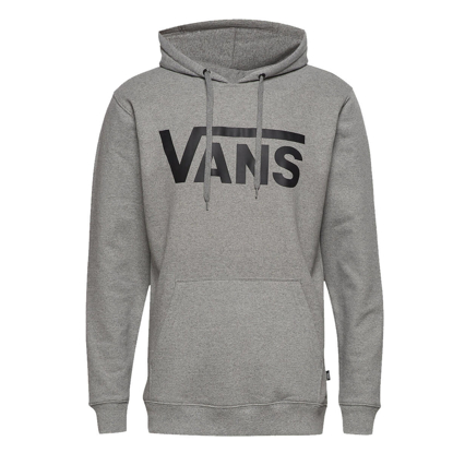 VANS CLASSIC II HOODIE CEMENT HEATHER/BLK S