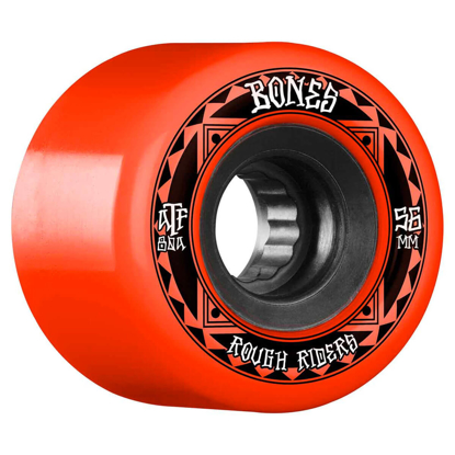 BONES ROUGH RIDER RUNNERS 56MM ATF 80A RED 56MM