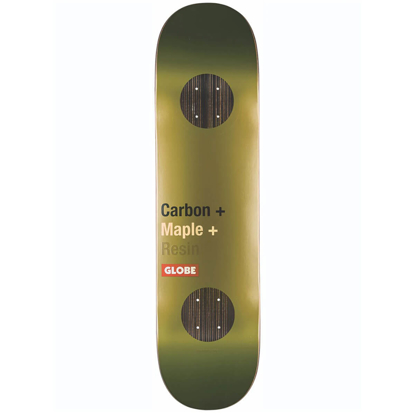 GLOBE G3 BAR 8.0" DECK IMPACT/BLACK DYE 8.0"