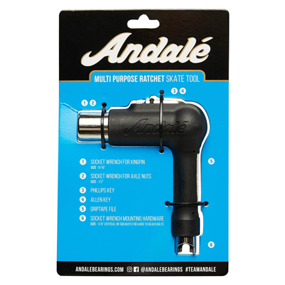 ANDALE MULTI PURPOSE RATCHET TOOL BLACK UNI