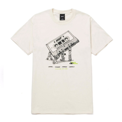 HUF SOUNDCLASH S/S TEE NATURAL S