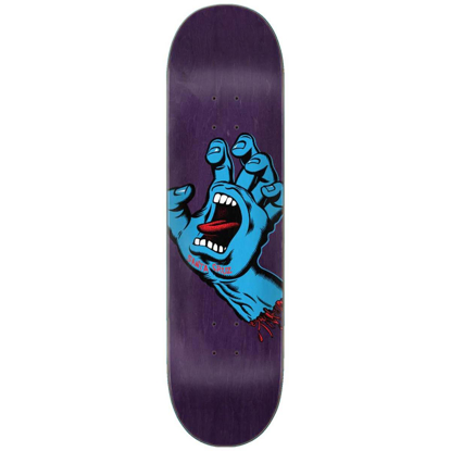 SANTA CRUZ SCREAMING HAND 8.375" DECK 8.375"