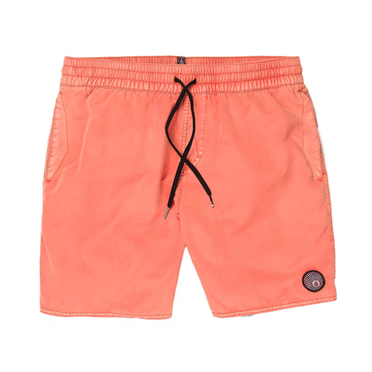 VOLCOM CENTER TRUNK 17 LIVING CORAL S