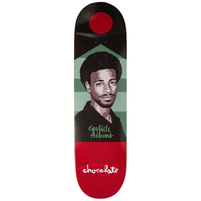 CHOCOLATE AIKENS HECOX PORTRAIT 8.25" DECK 8.25"