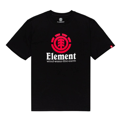 ELEMENT VERTICAL T-SHIRT FLINT BLACK M