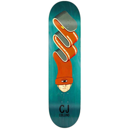 TOY MACHINE COLLINS SKATE BEANIE DECK 8.0" 8.0"