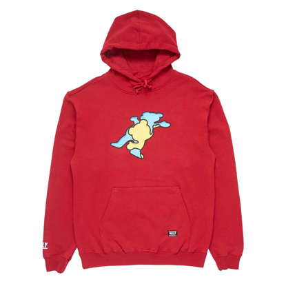 GRIZZLY GRIPTAPE INSIDE OUT OG BEAR HOODIE RED M