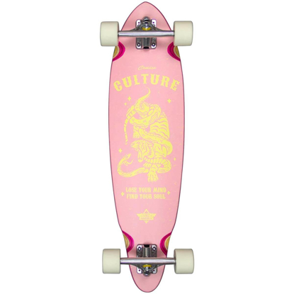 DUSTERS CULTURE LONGBOARD 33" PINK/YELLOW 33"