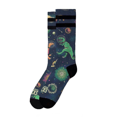 AMERICAN SOCKS SPACE DINO MID HIGH MULTI S/M