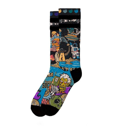 AMERICAN SOCKS CONSPIRACY MID HIGH MULTI S/M