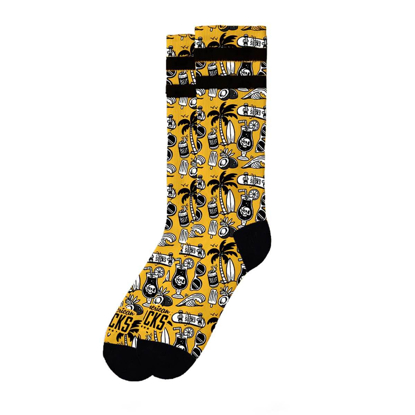 AMERICAN SOCKS WEST COAST MID HIGH MULTI L/XL