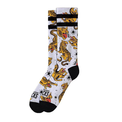 AMERICAN SOCKS TIGER KING MID HIGH MULTI S/M