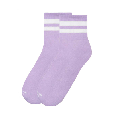 AMERICAN SOCKS VIOLET ANKLE VIOLET/WHITE UNI