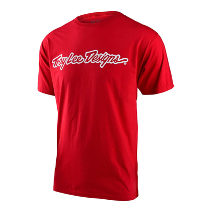 TROY LEE DESIGNS SIGNATURE  T-SHIRT RED S