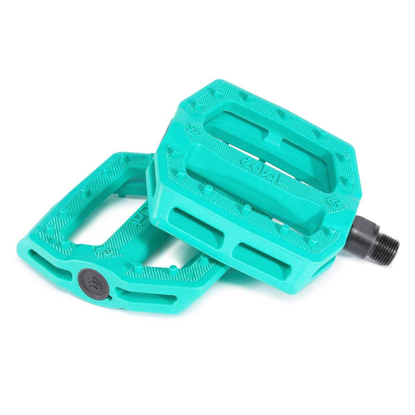 ECLAT BMX SLASH PEDAL NYLON/FIBREGLAS 9/16" TEAL 9/16"